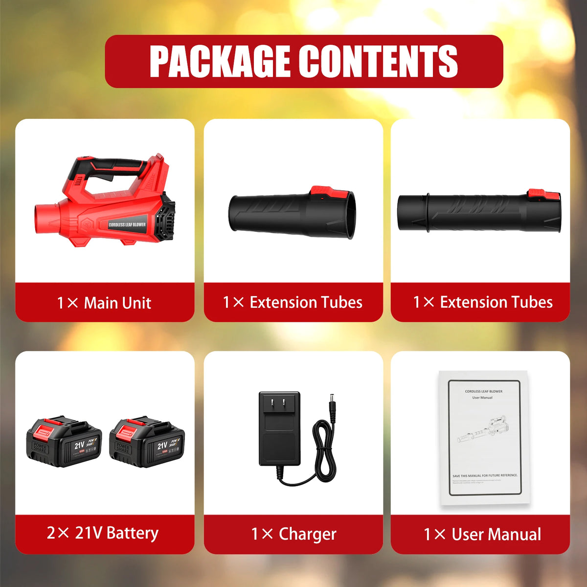 Cordless Electric Leaf Blower