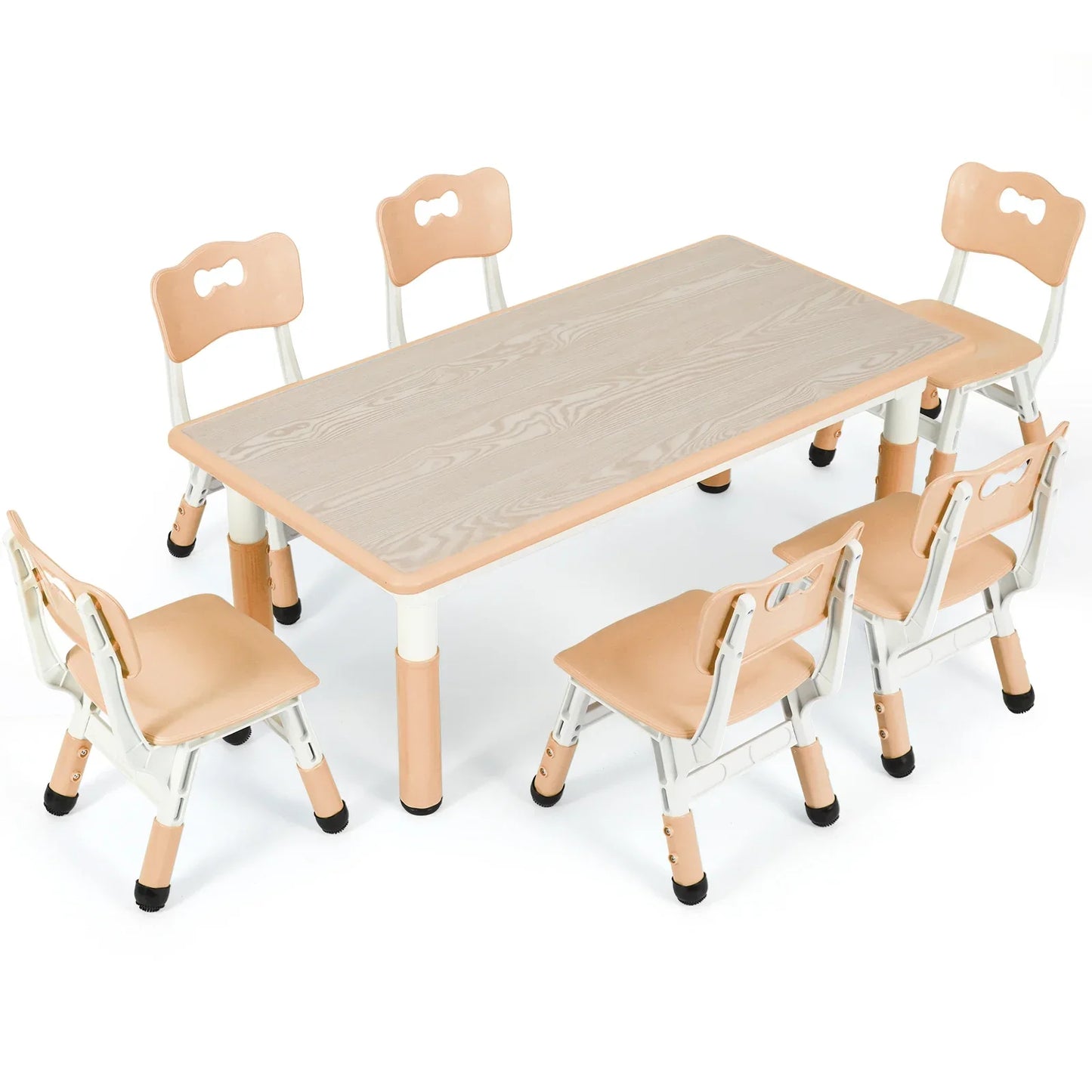 Rectangle Table and Chairs Set