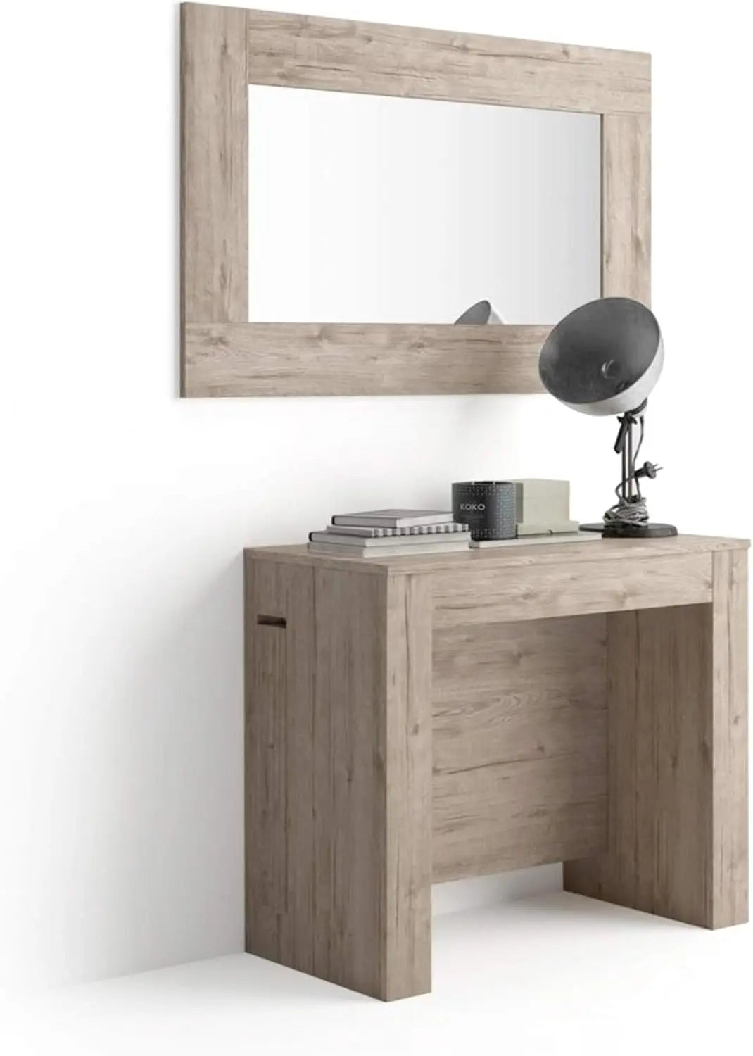 Dining Extendable Console Table with Extension Leaves