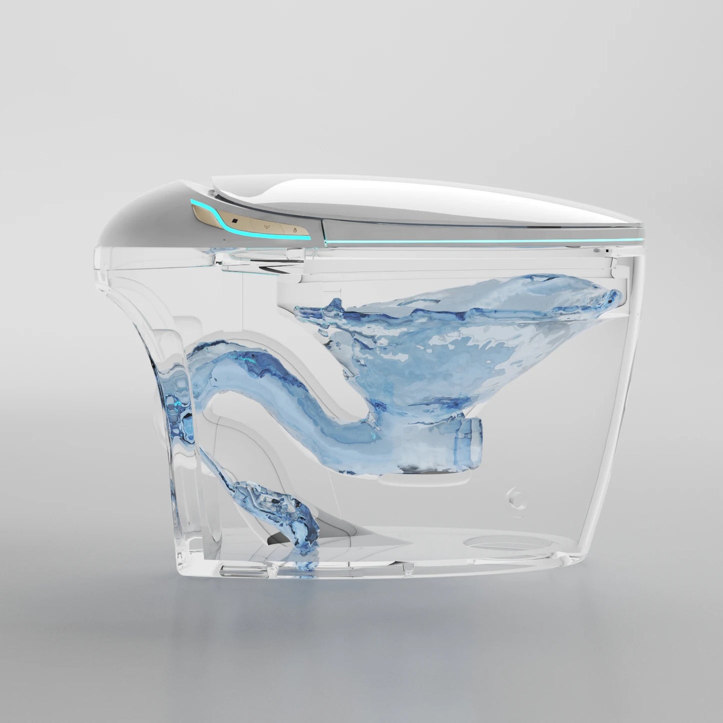 Unique Smart Toilet with Bidet Built In