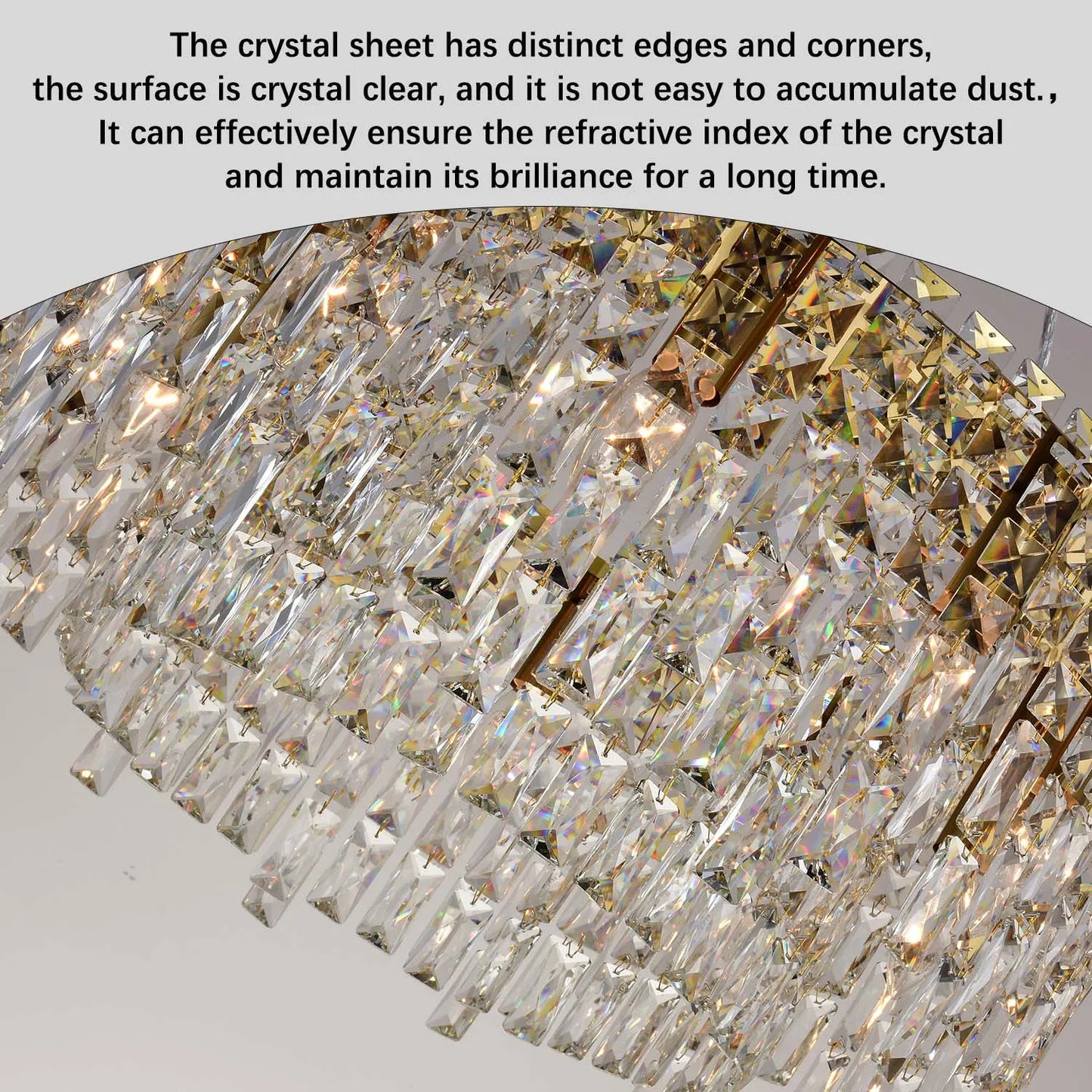 Modern Ceiling Crystal Chandelier