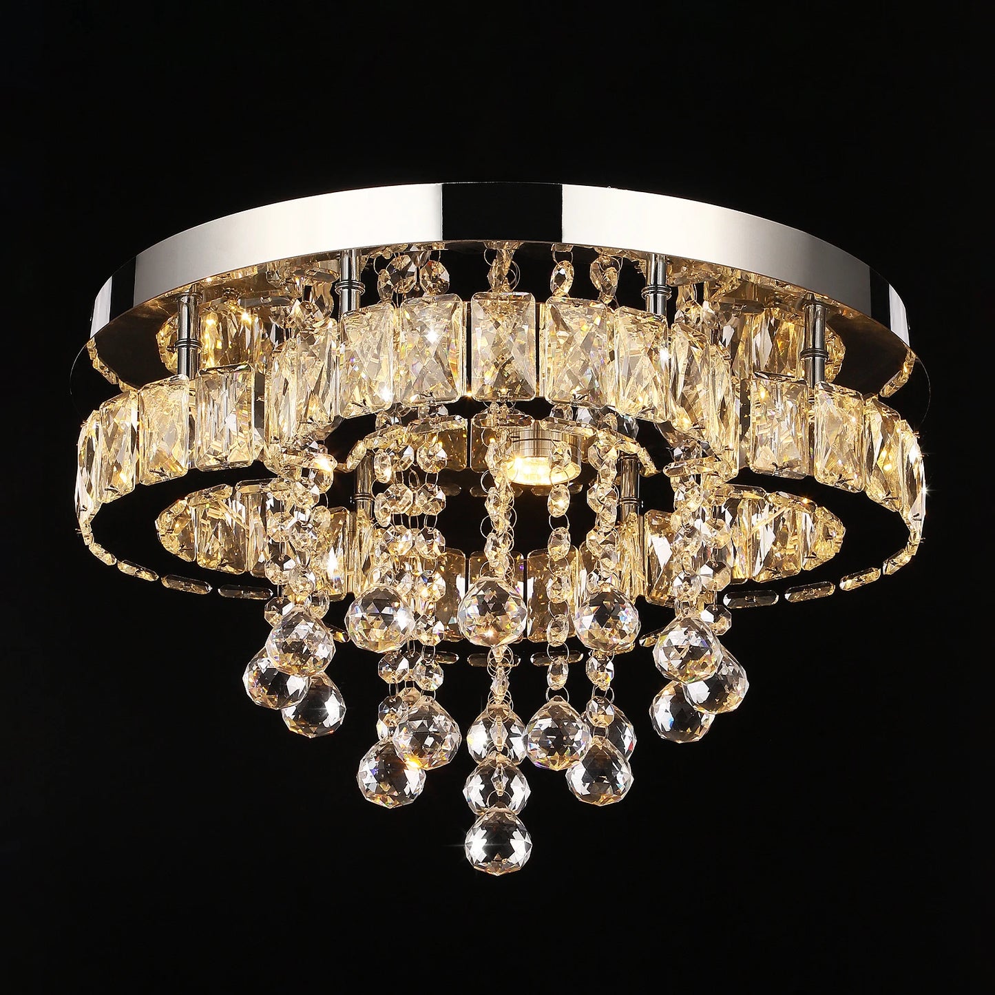 Crystal Chandelier Luxury Pendant Ceiling Lamp