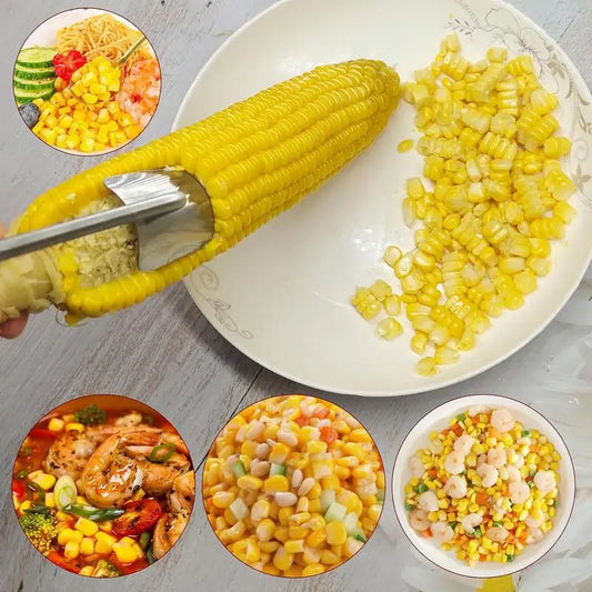 Corn Cob Peeler Stainless Steel