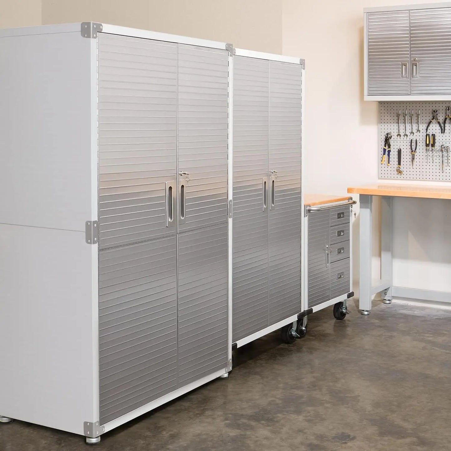 UltraHD Solid Steel Lockable Metal Storage Cabinet