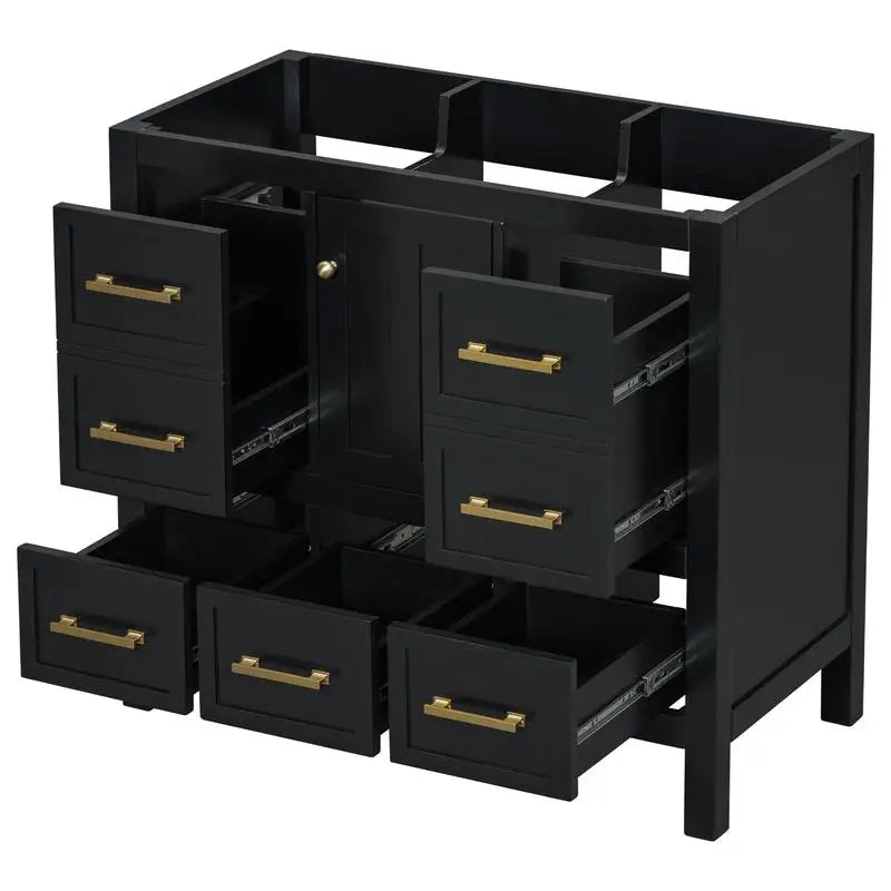 Freestanding Vanity Frame Storage Cabinet