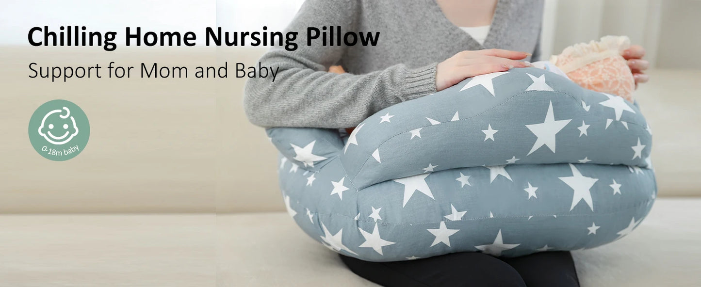 Mom and Baby Adjustable Nursing Pillow for Breastfeeding