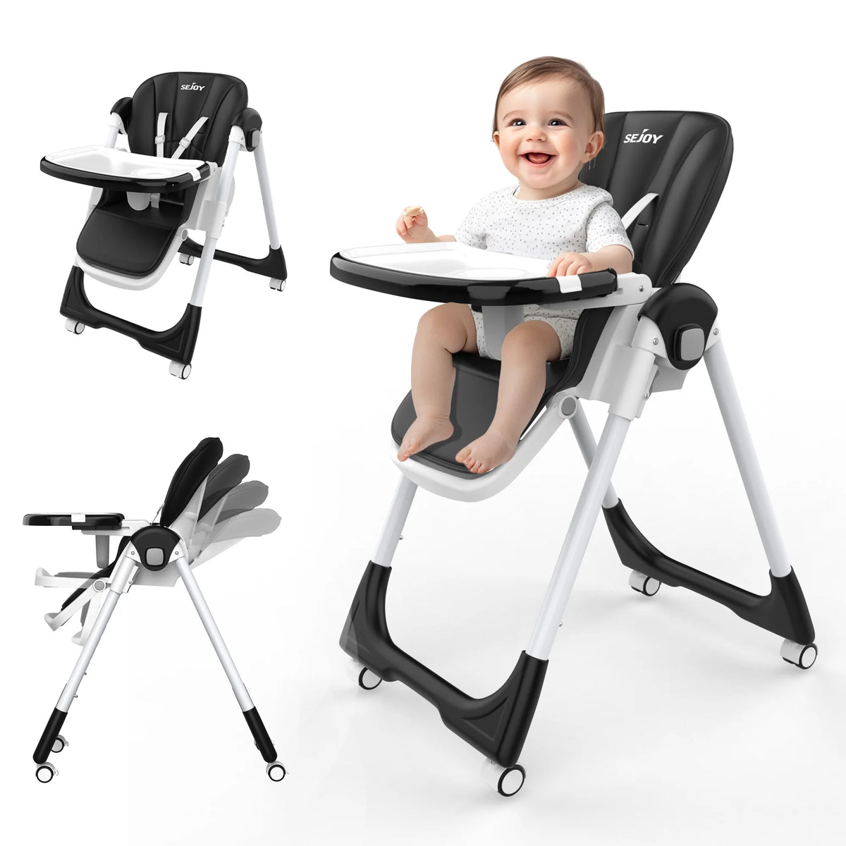 Baby Highchair Adjustable