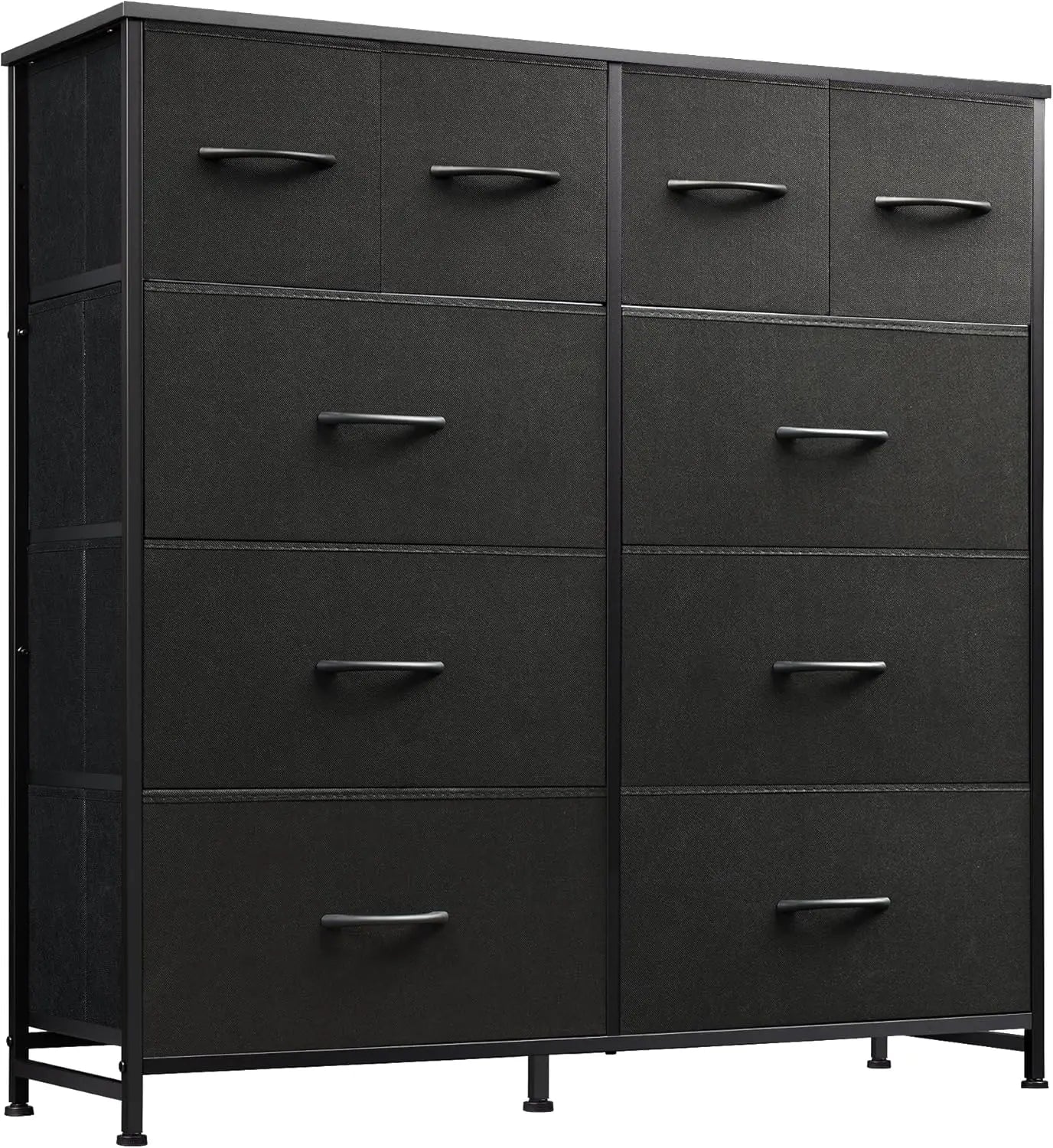 Fabric Dresser Tall Storage Organizer Unit