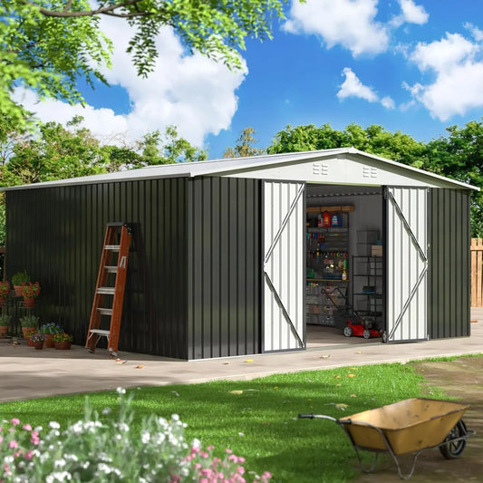 Garden Shed with Updated Frame Structure