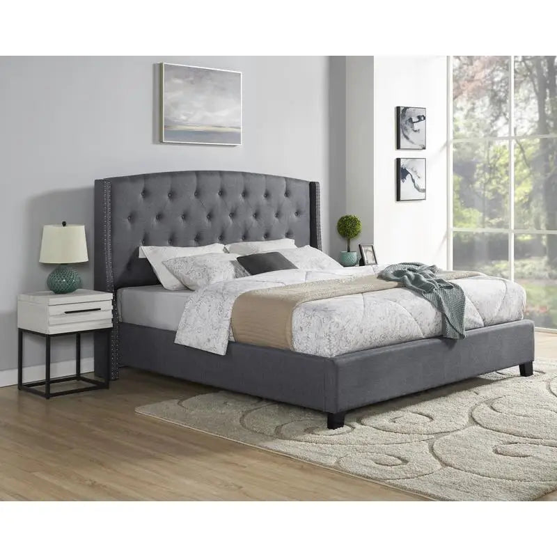 Contemporary Upholstered Bedroom Set