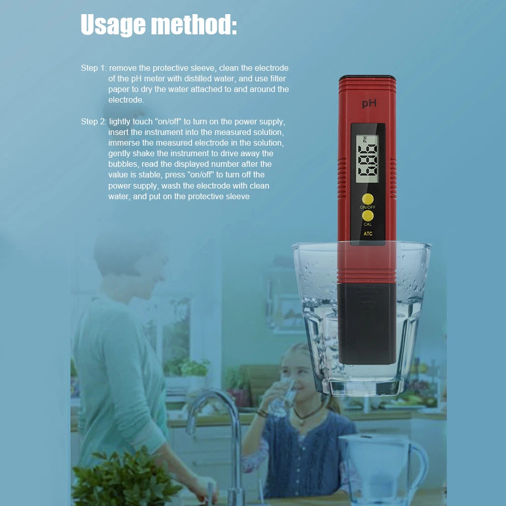 High Accuracy Digital PH Meter Tester