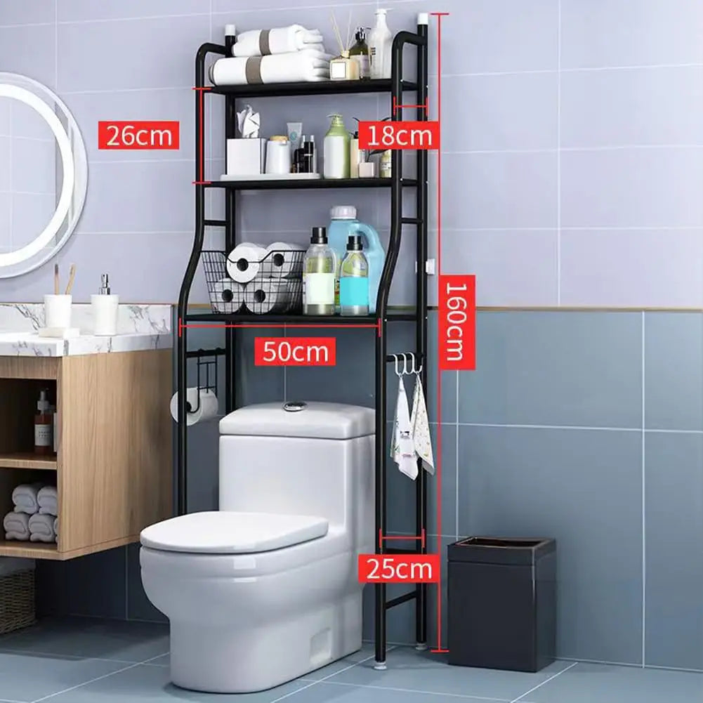 Storage Rack Over The Toilet Shelf