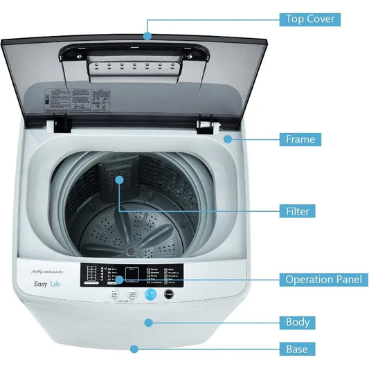 Portable Laundry Washer and Spinner Combo
