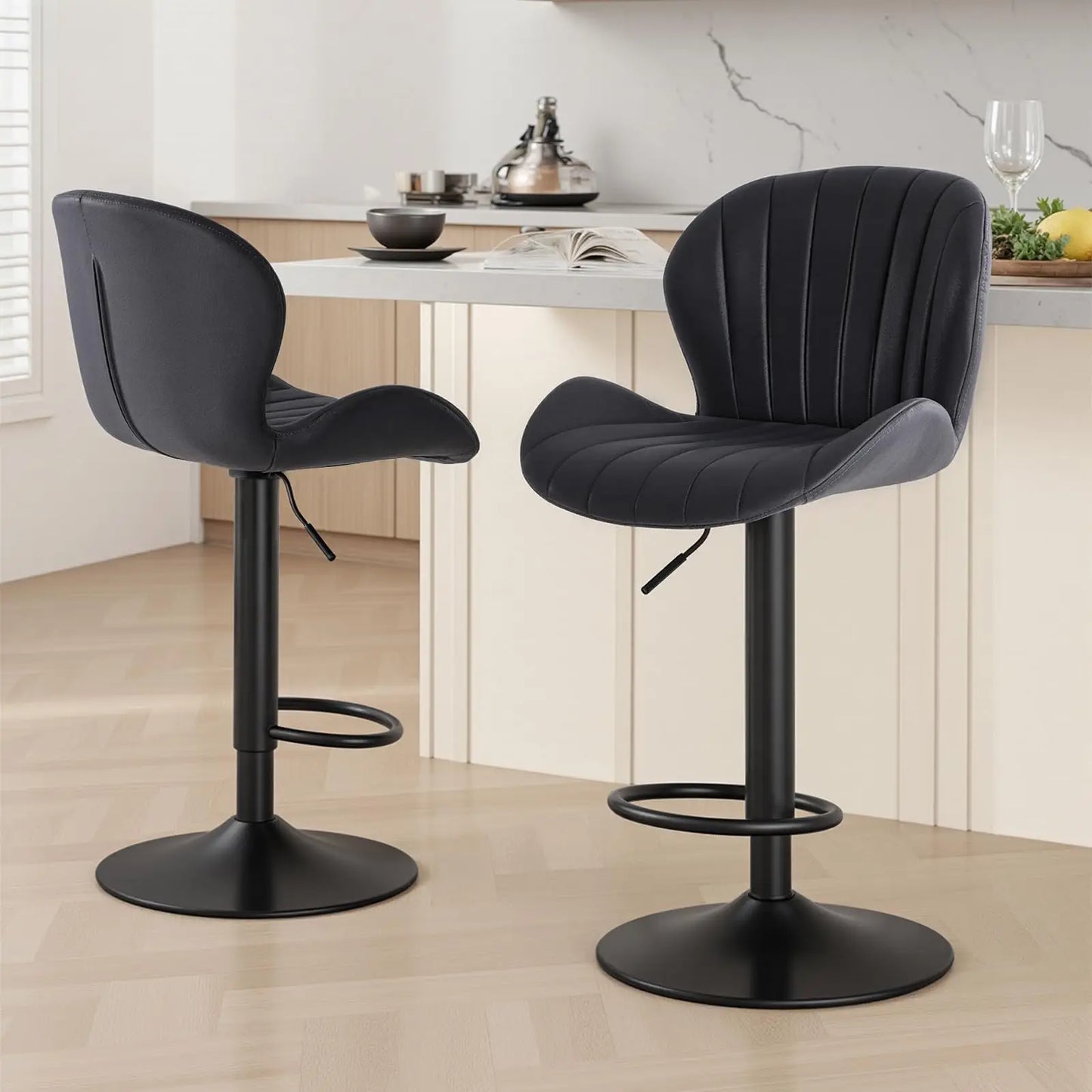 Ergonomic Modern 360° Swivel Dining Chairs