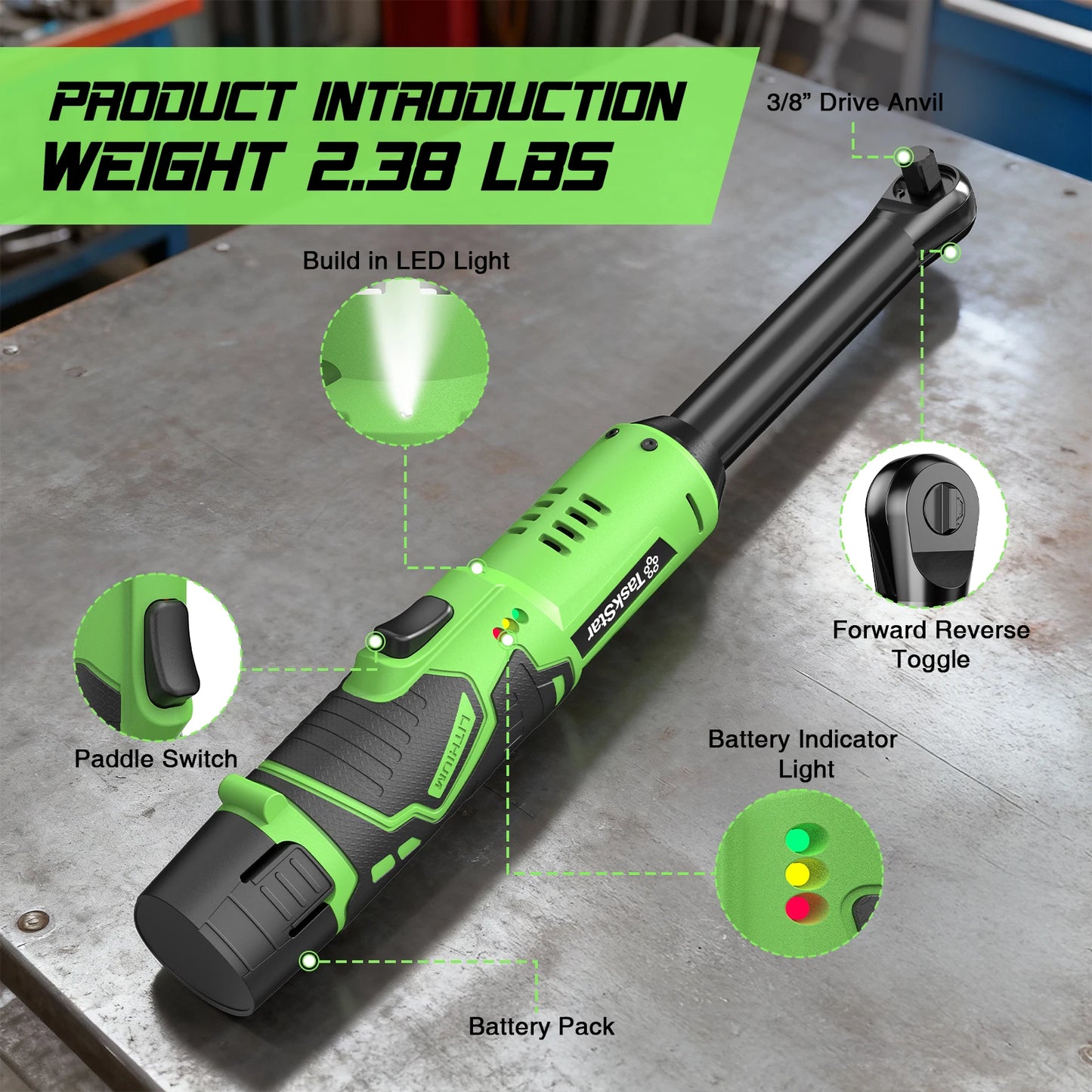 Electric Wrench Car Dismantling Power Tool