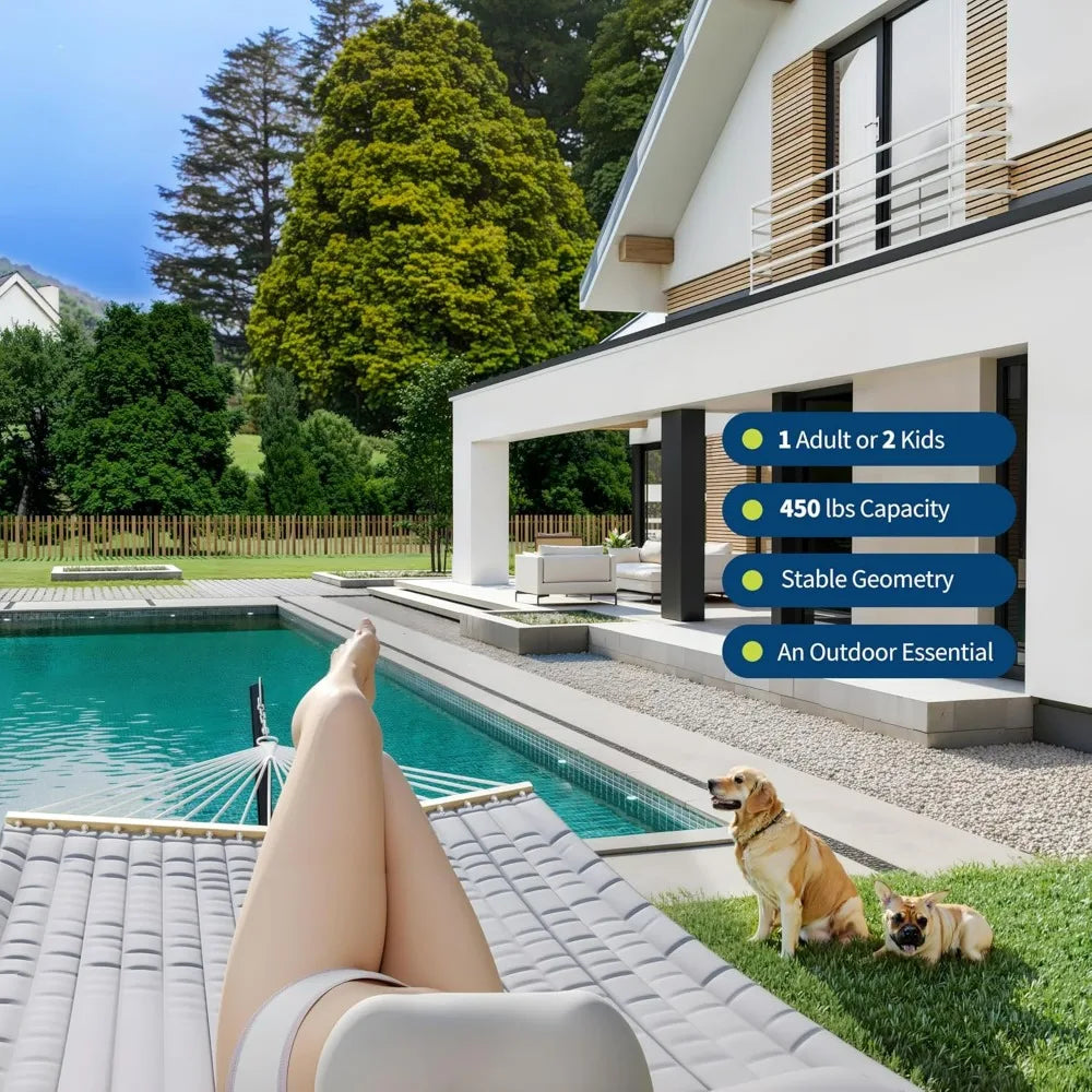 Double Hammock with Stand