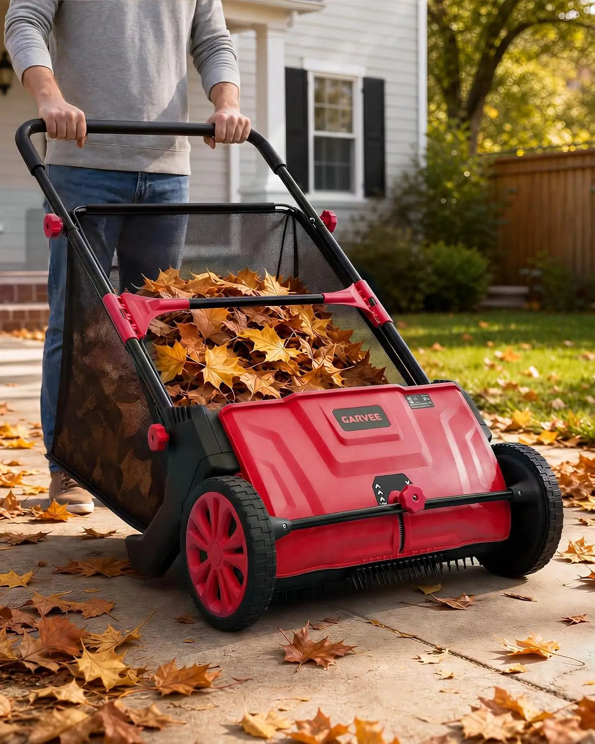 Leaf & Grass Collector Bag with Height Adjustable
