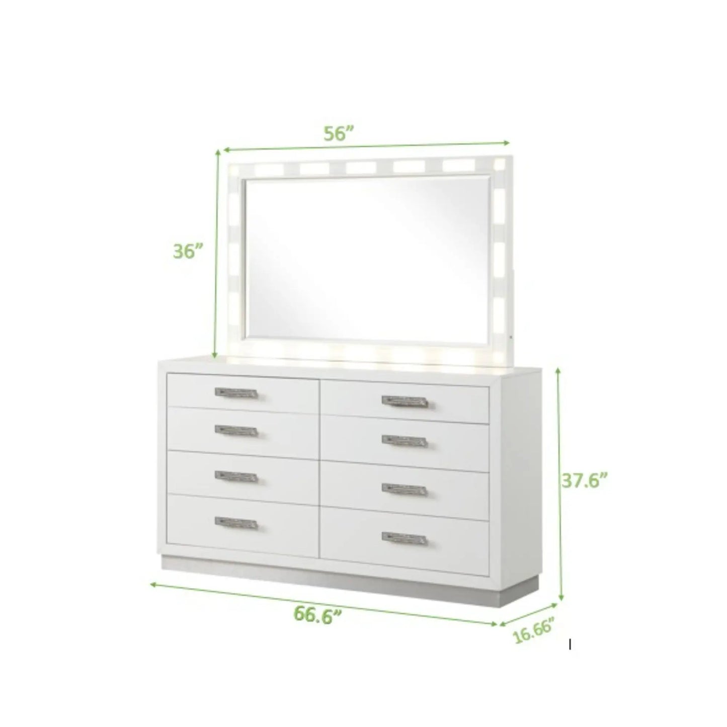 Coco Modern Wood Style Dresser