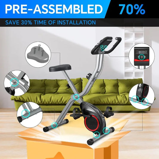 Foldable Exercise Bike for Small Places