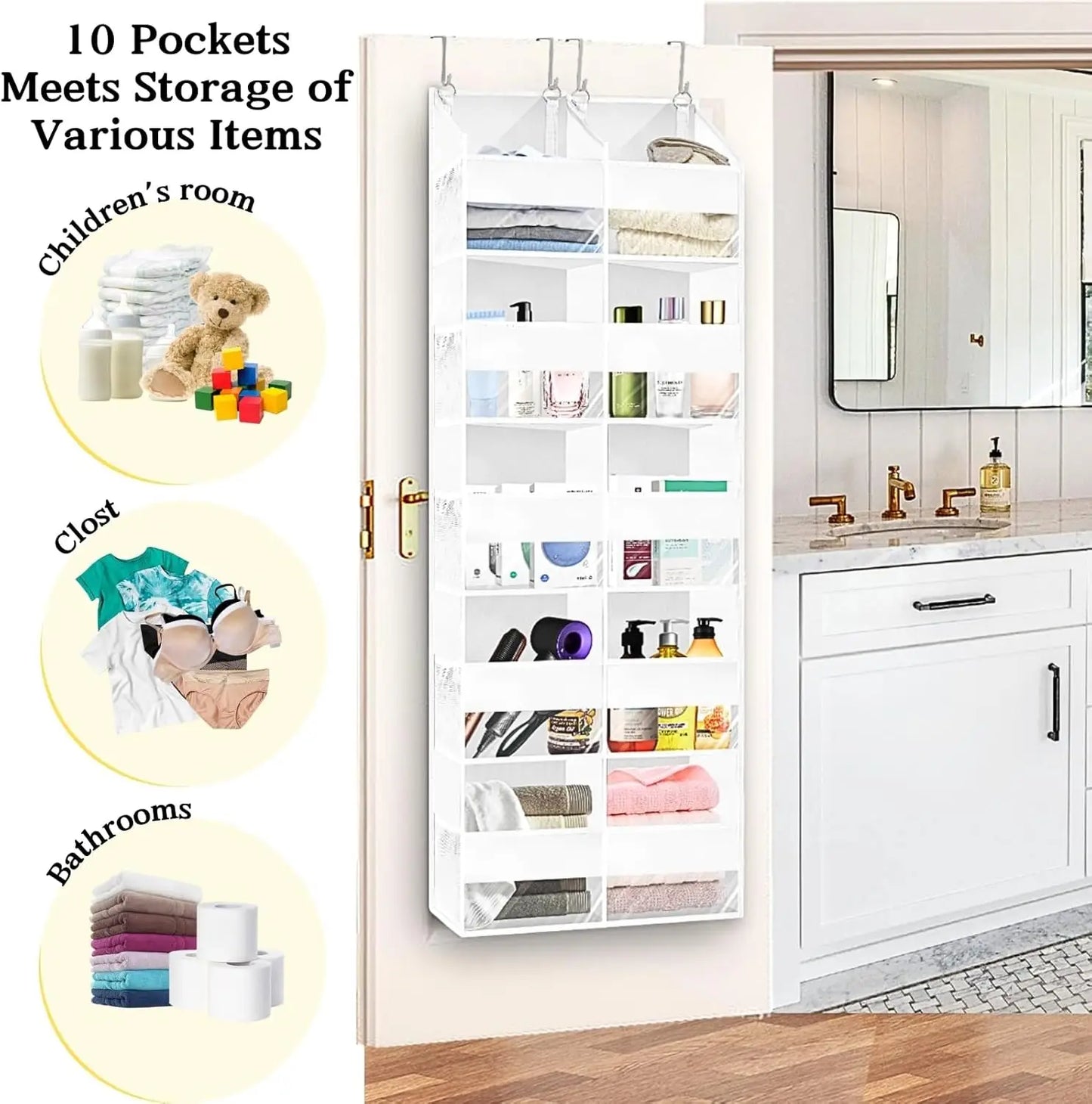 Extra Large Behind Door Storage