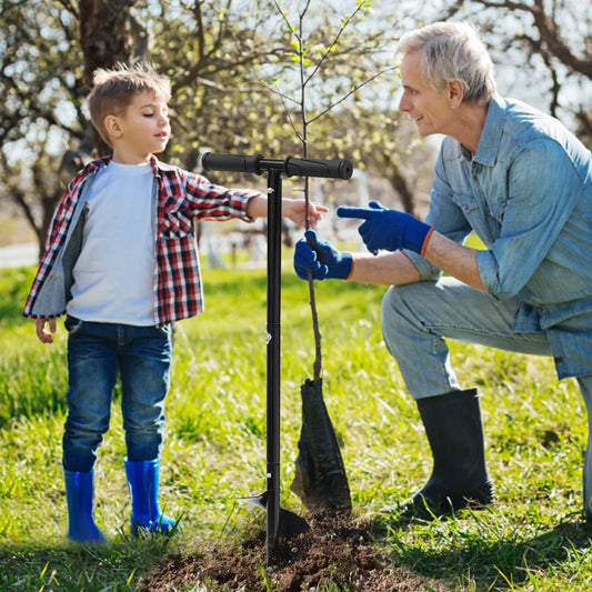 Large Hand Auger Drill Post, fertilizing Tools