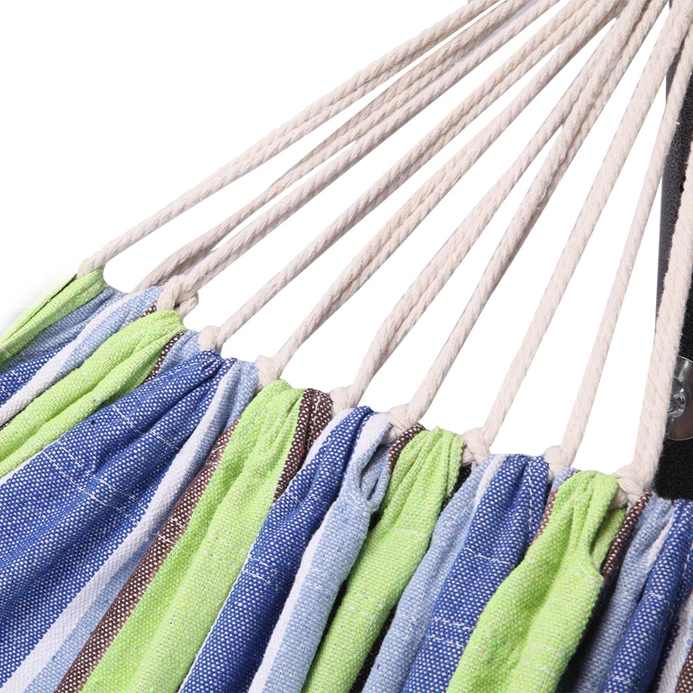 Portable Outdoor Polyester Hammock Set