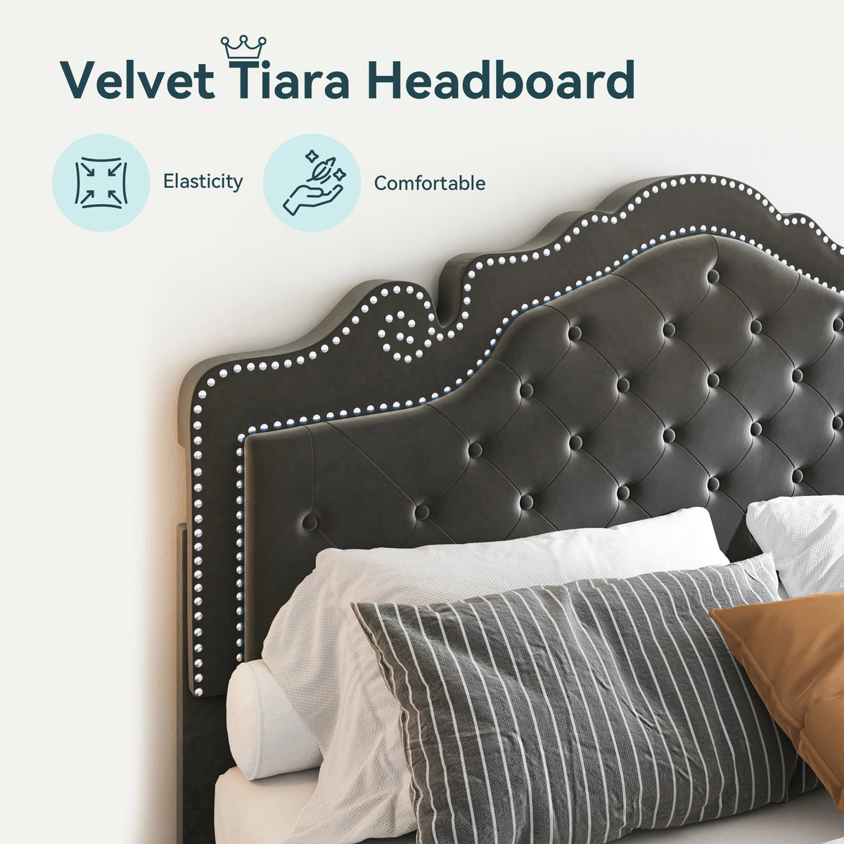 Velvet Bed Frame