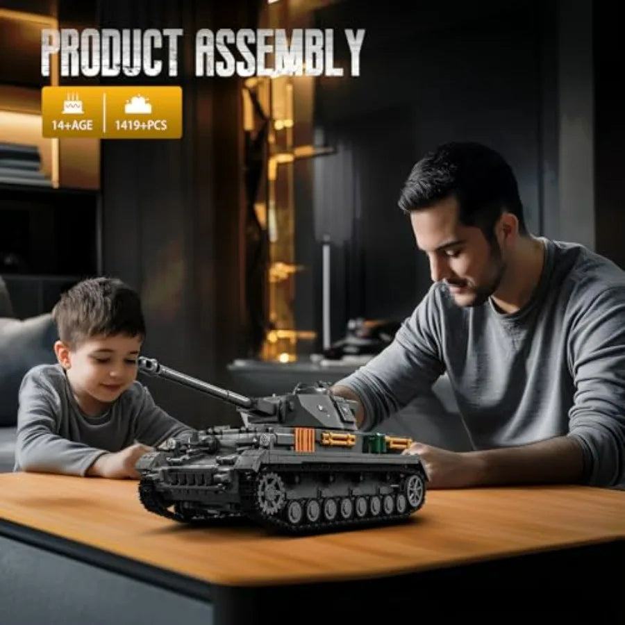 Military World Classic Panzer IV Heavy Tank