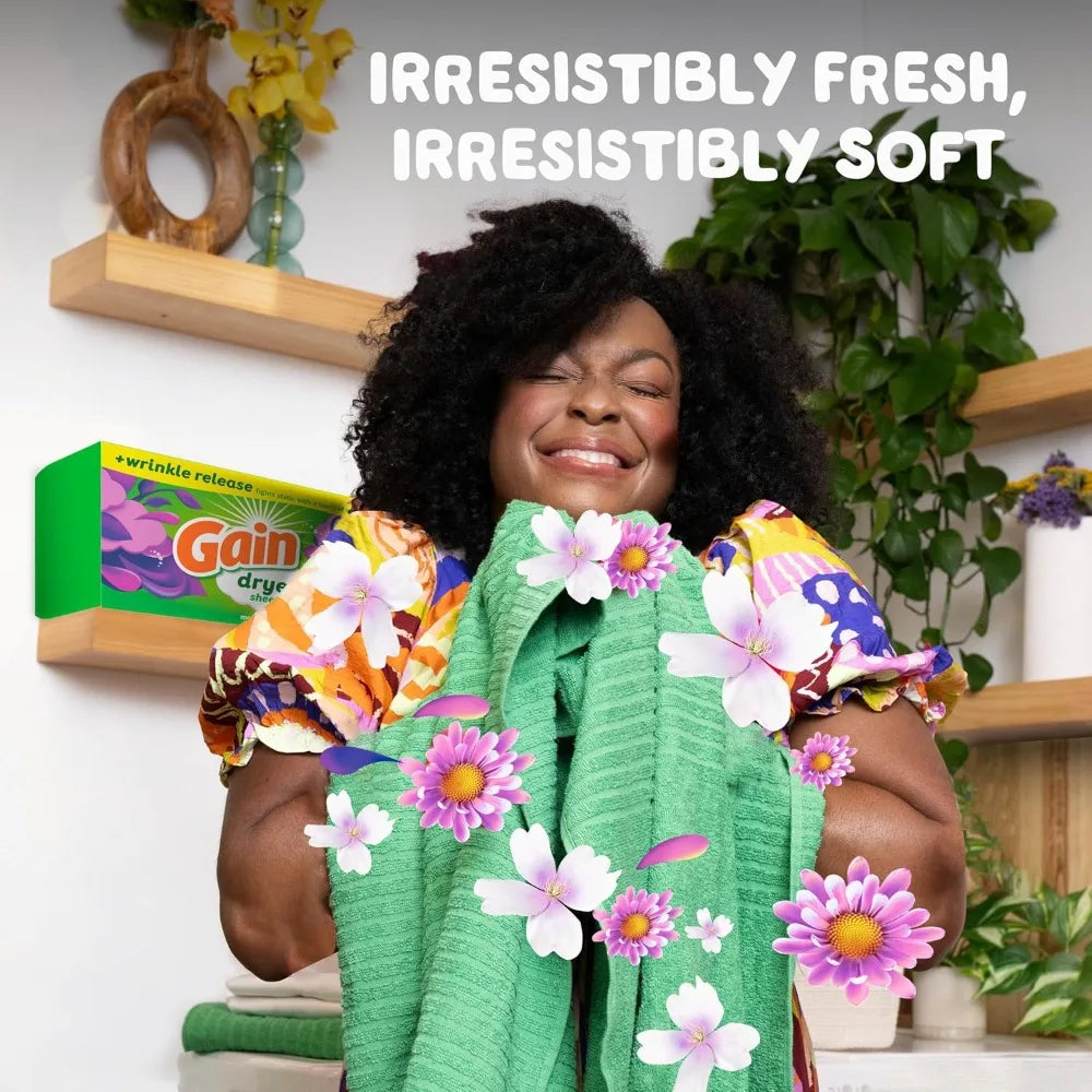 Laundry Dryer Sheets Wrinkle Release