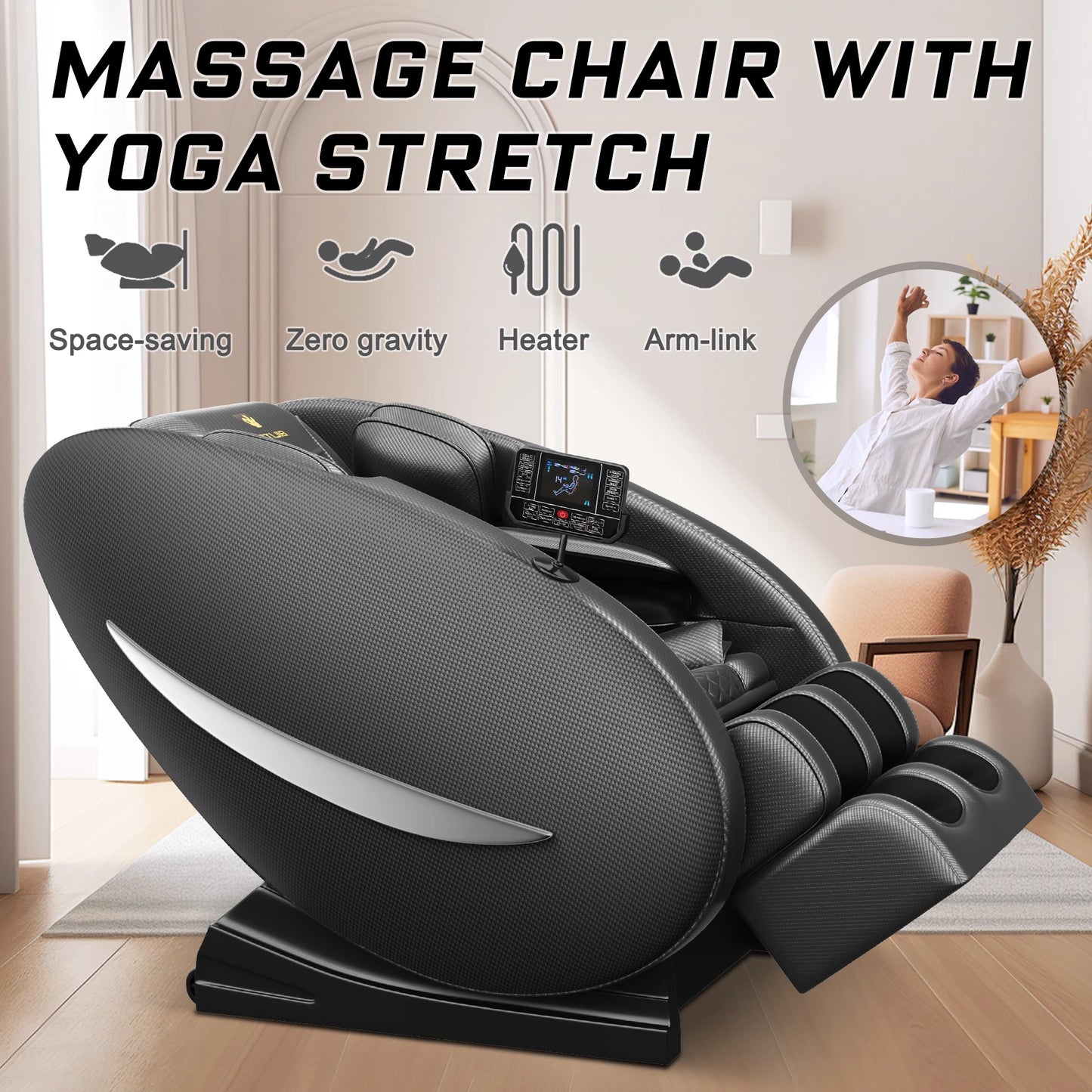 Massage Chair Recliner w/Full Body Massage