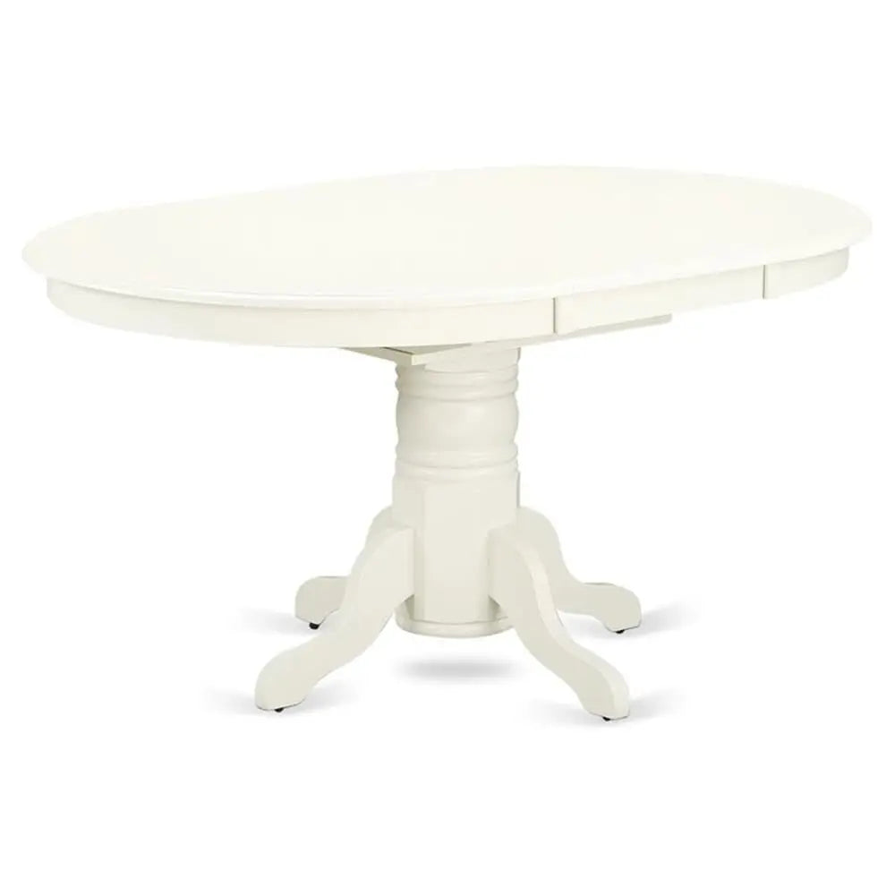 Oval Table Top with Butterfly Leaf & Pedestal Base