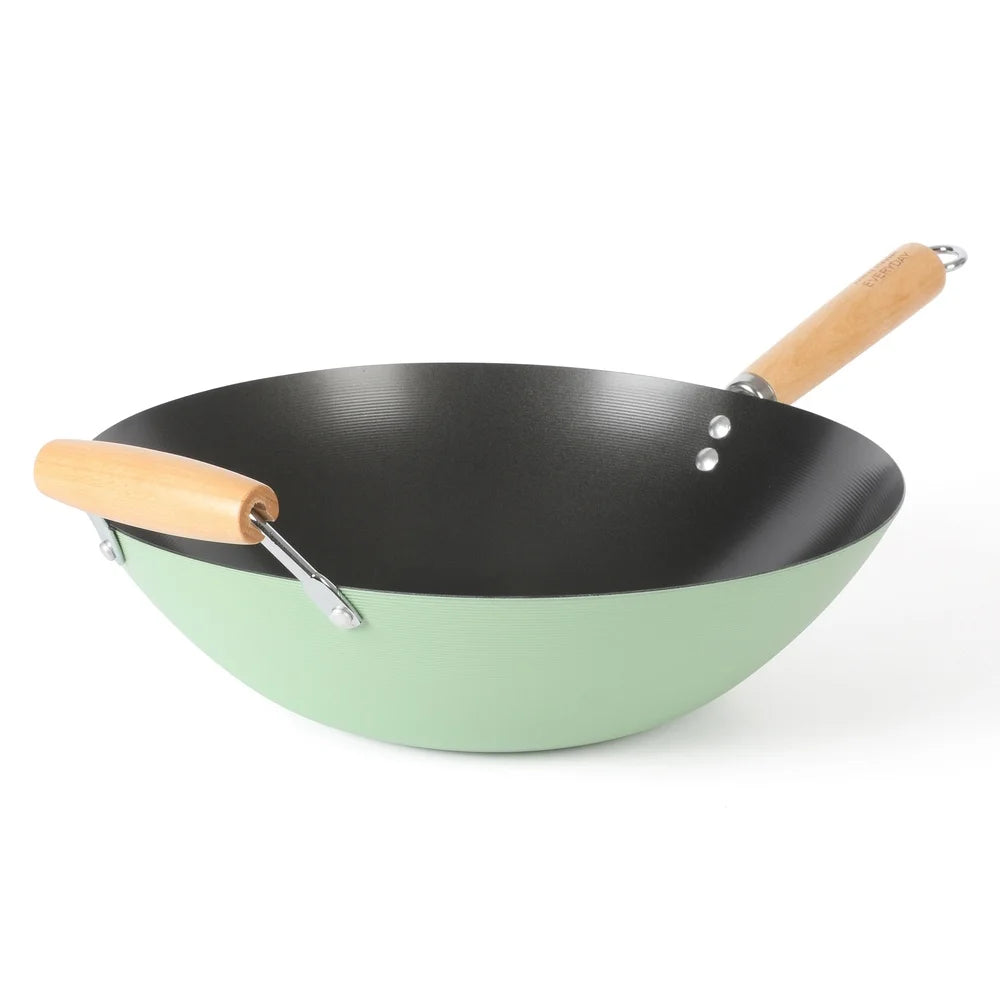Carbon Steel Wok Nonstick Cooking Pan