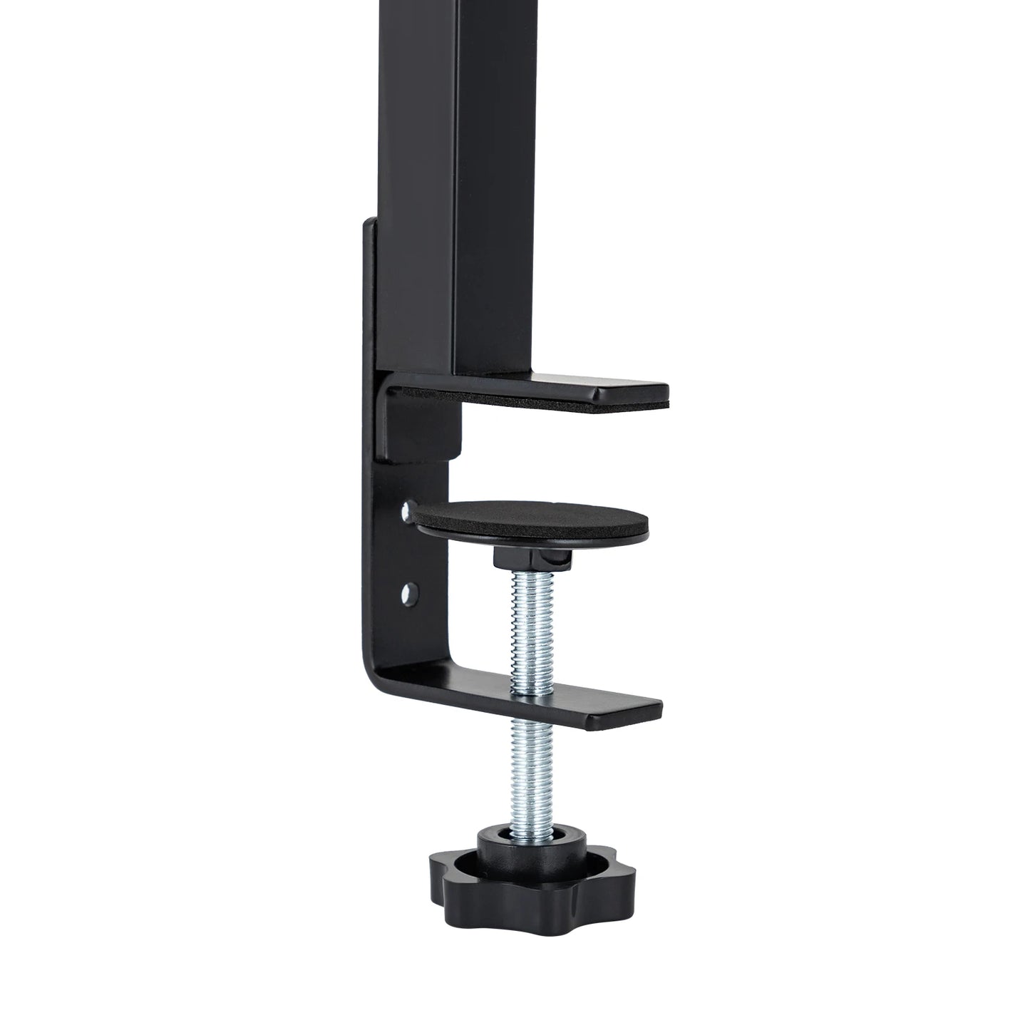 Clamp-on Desk Shelf, 2-Tier, Above or Under Table Corner Shelves Organizer