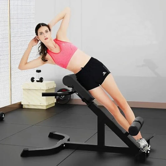 Hyperextension Bench for Abs and Gluten Workout Equipment