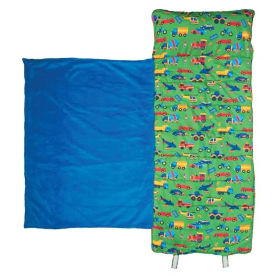 Toddler All Over Print Nap Mat with Soft Blanket and Removable Pillow