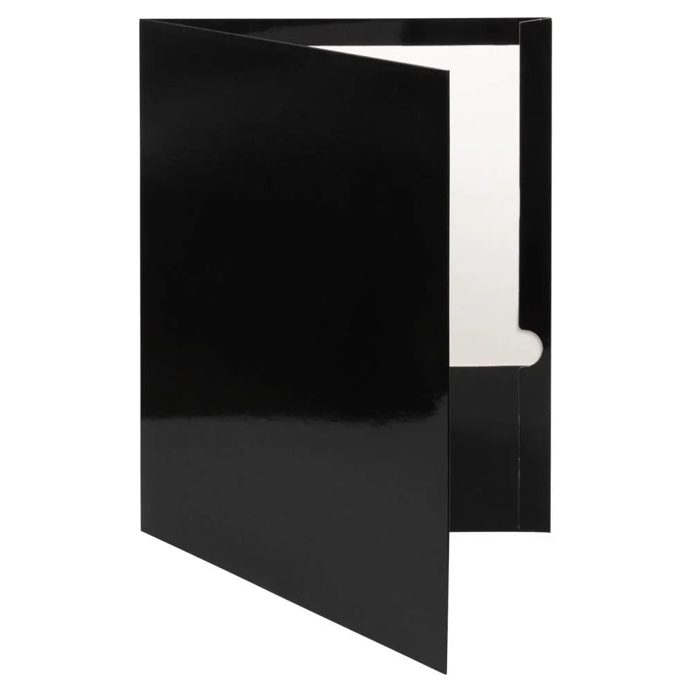 Laminated Glossy Two Pocket Folders
