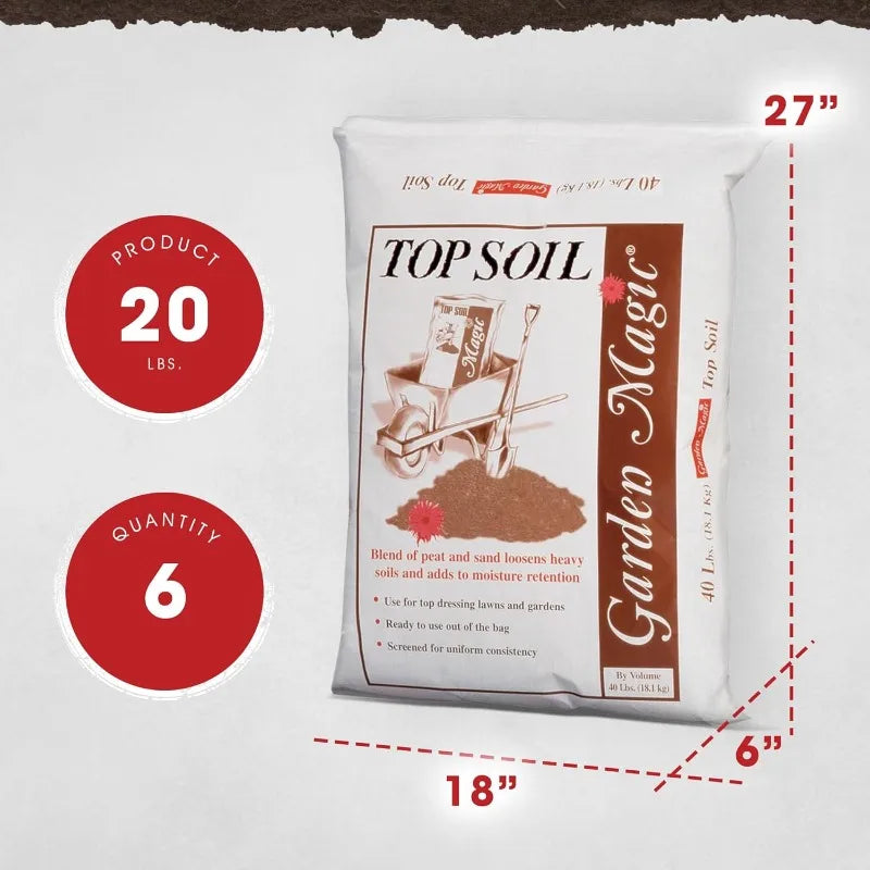 Magic Potting Soil with Perlite for Lawns