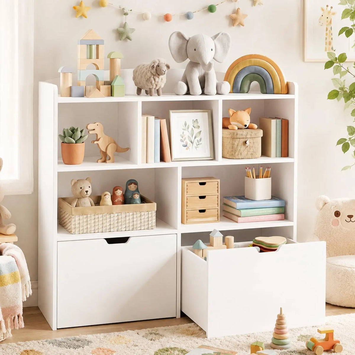 Toy Storage Organizer With Storage