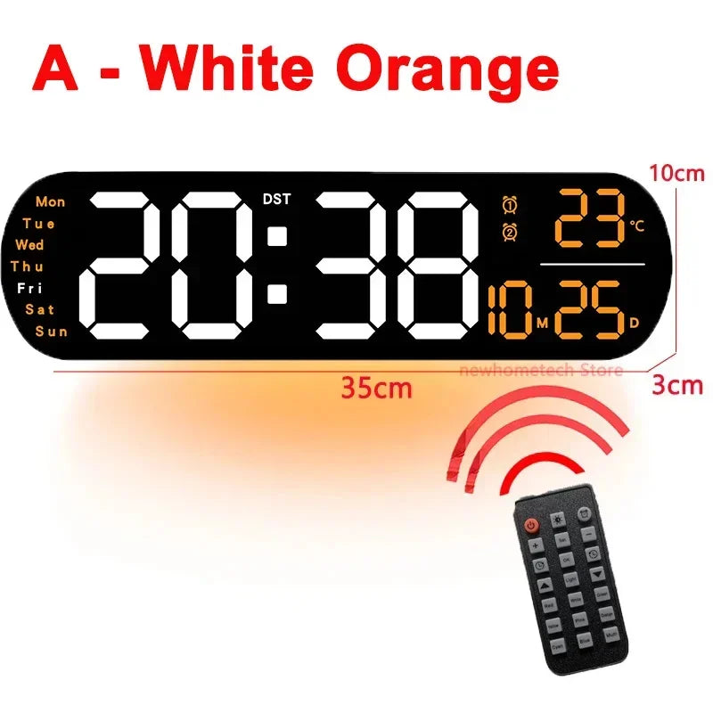 Decoration Remote Control Clock