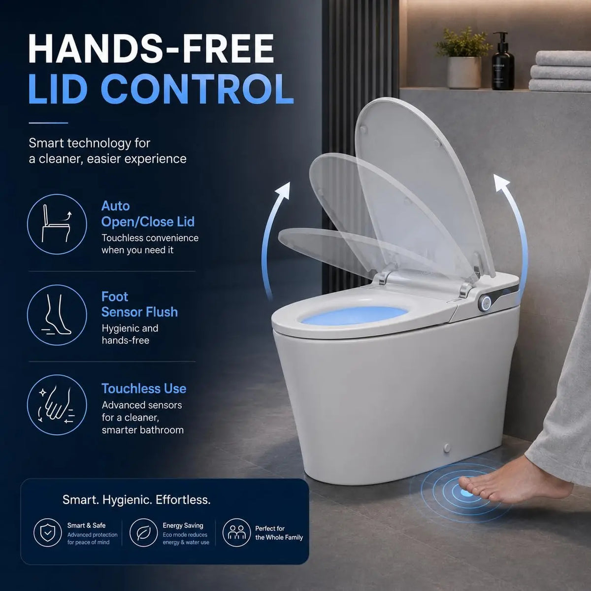 Smart Toilet With Built In Bidet
