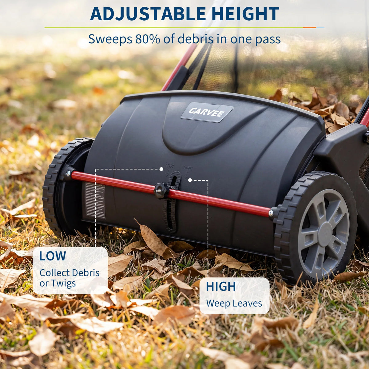 Push Lawn Leaf Sweeper