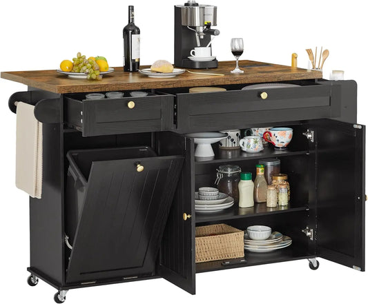 Kitchen Island Table Drop Leaf Home Carts