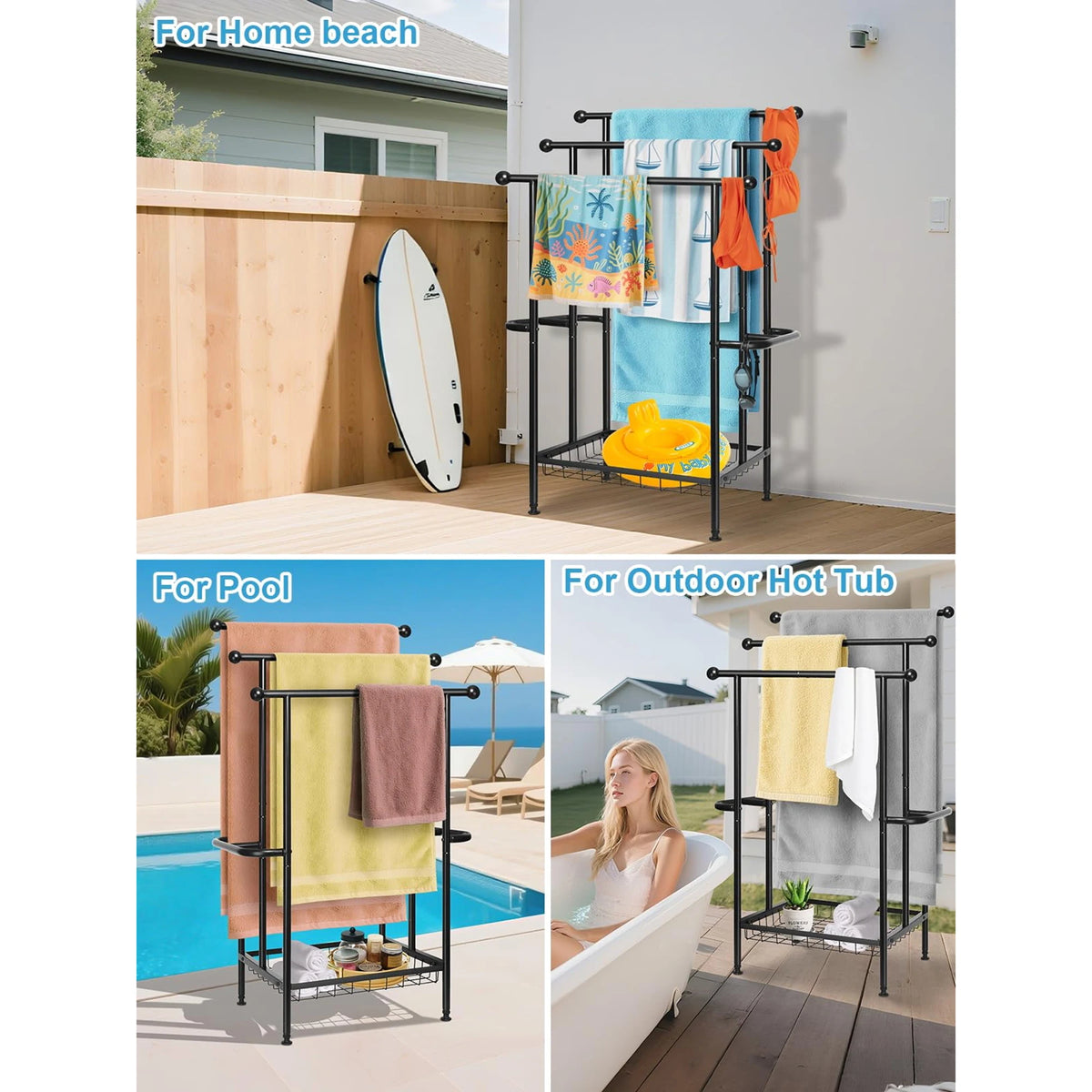 Metal Towel Rack