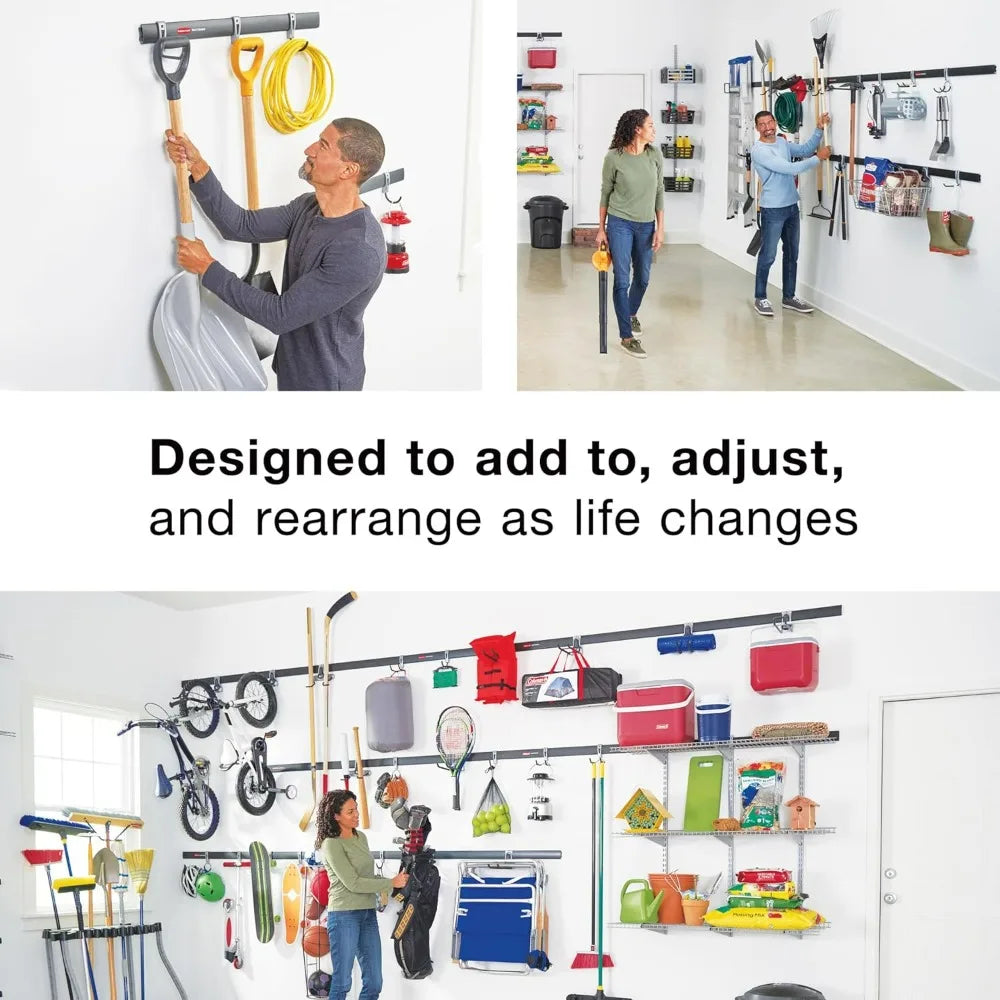 Rubbermaid  Fast Track Garage Wall Storage System
