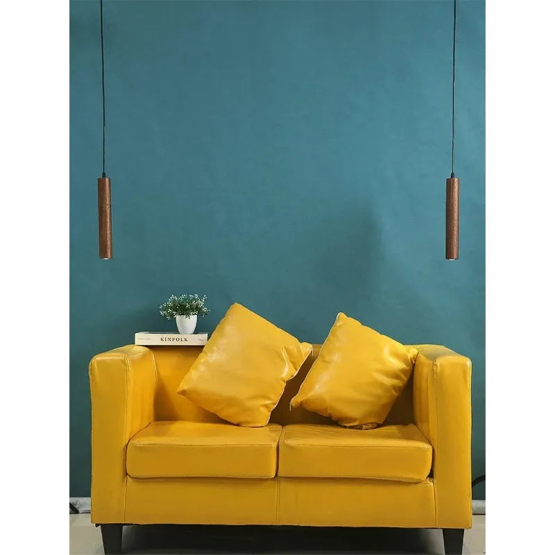 Modern Minimalist Wooden LED Pendant Light