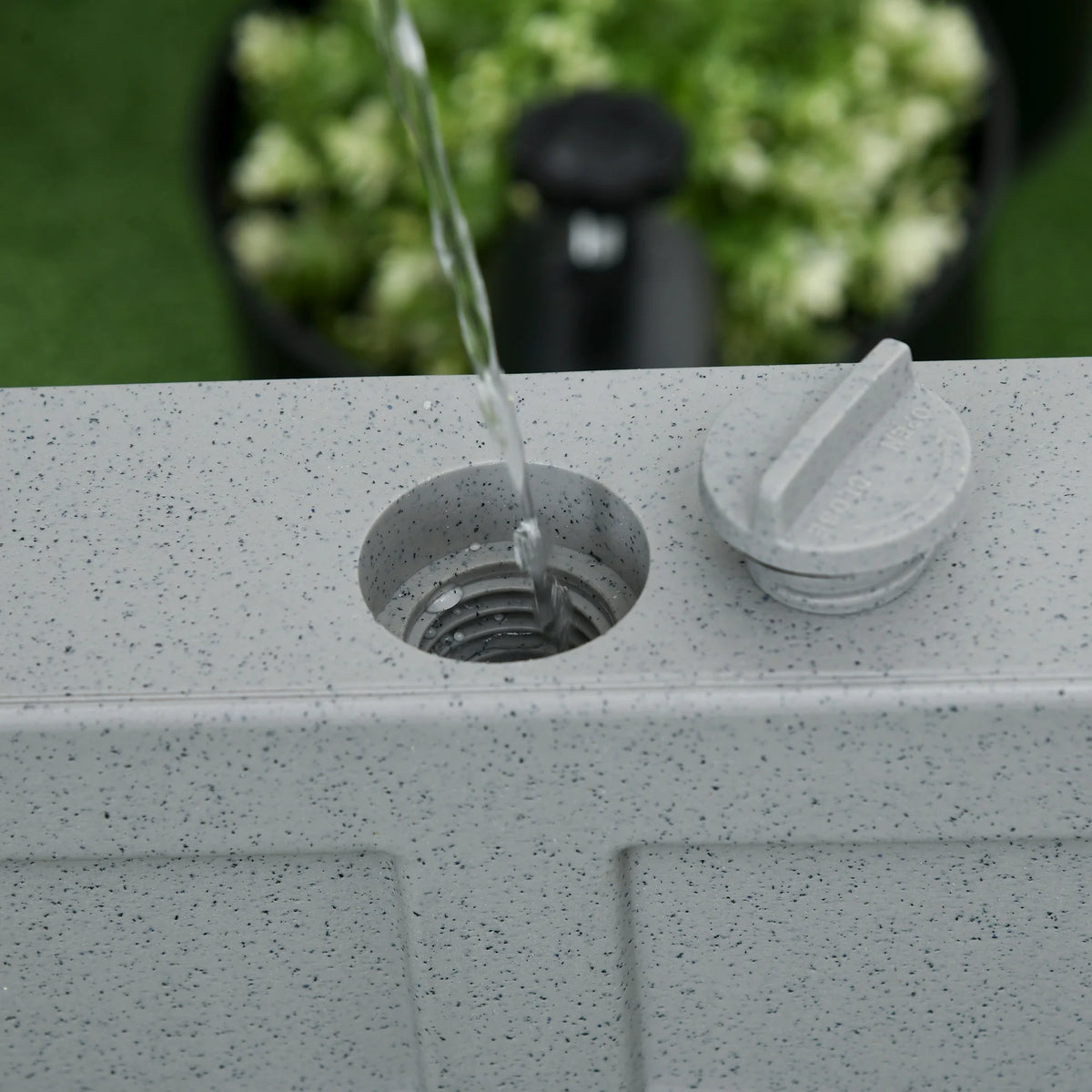 Patio Umbrella Base with Wheels