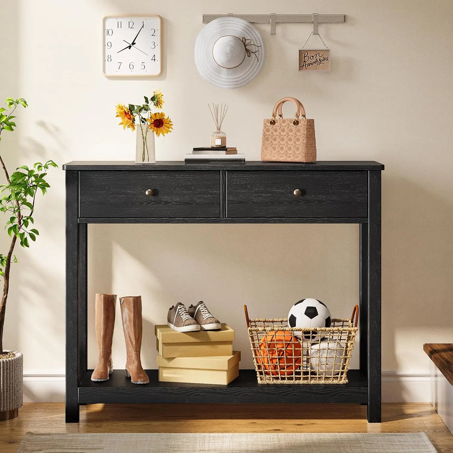 Entryway Storage Shelf
