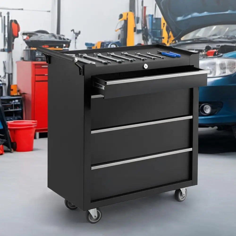 Industrial-Grade Steel Tool Cabinet