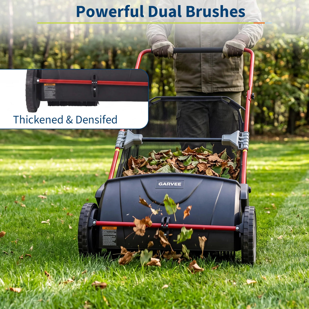 Push Lawn Leaf Sweeper