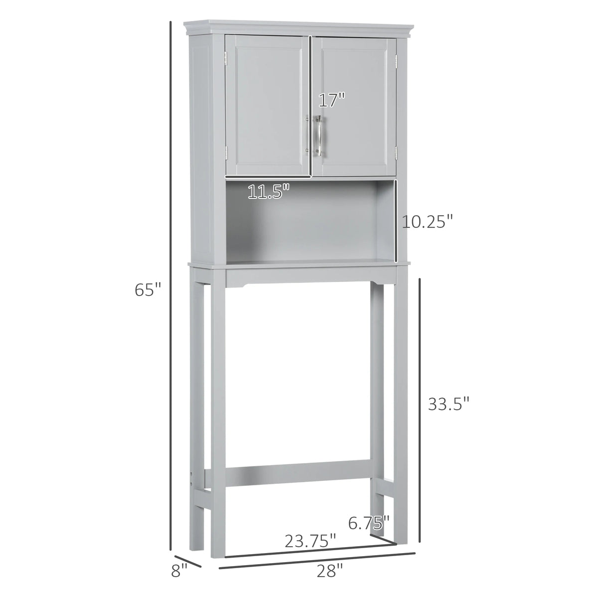 Over the Toilet Storage Cabinet
